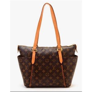 LOUIS VUITTON Totally PM zipper shoulder tote bag